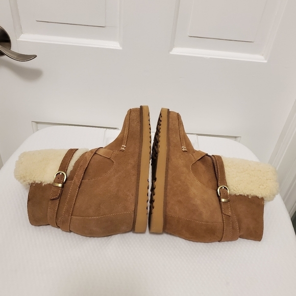 Atwell Crawford Wedge Booties Size 8, Casual, Stylish, Warm, Light Brown - Picture 5 of 13